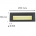Φωτιστικό Επίτοιχο LED 3W 230V 200lm CCT Polycarbonate Λευκό IP65 Mono
